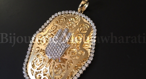 Pendentif Or jaune 18 carats