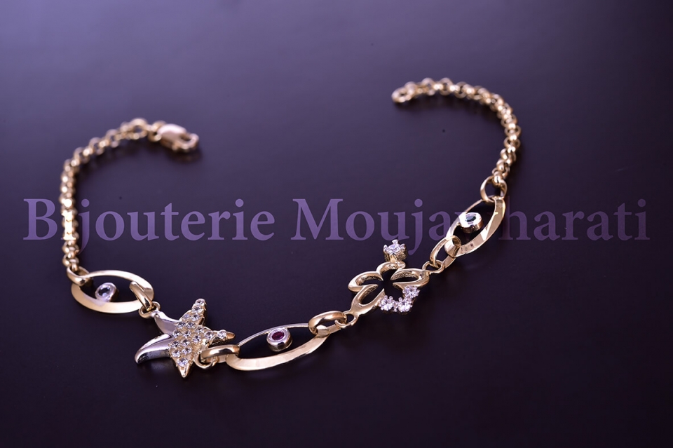 Bracelet Or jaune 18 carats
