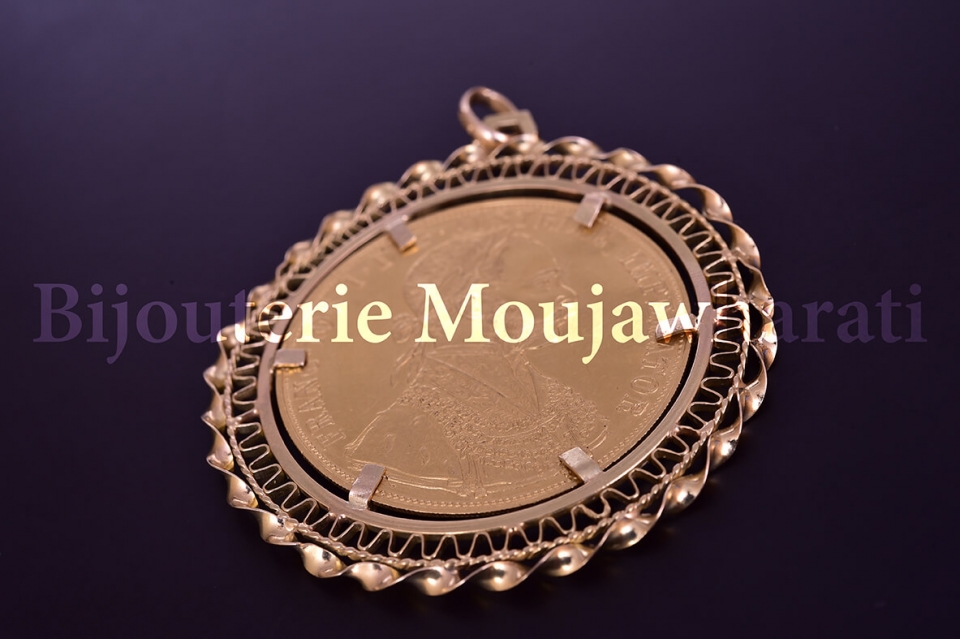 Pendentif Or jaune 18 carats