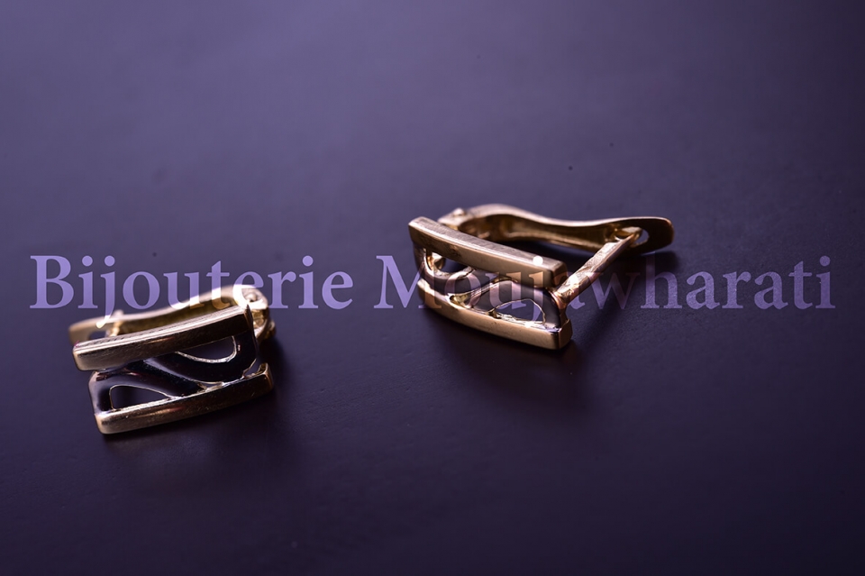 Boucles d'Oreilles Or jaune 18 carats