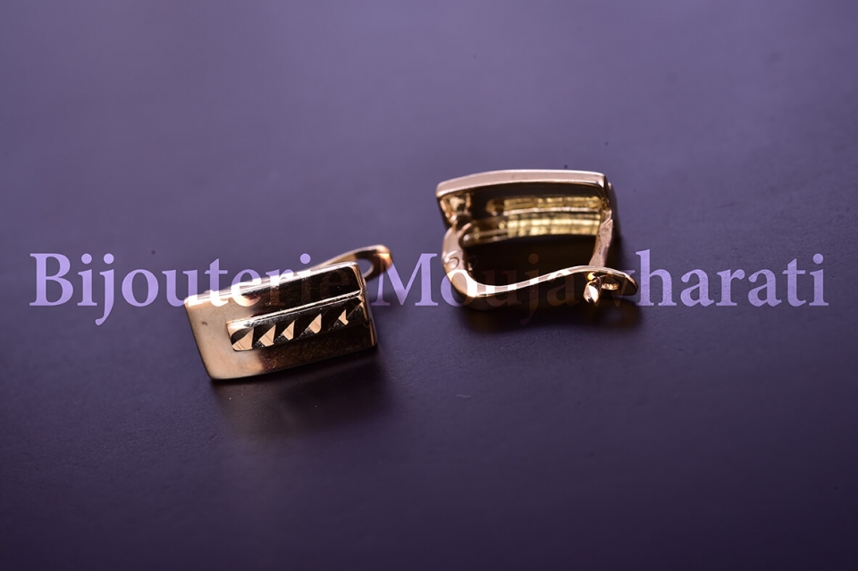Boucles d'Oreilles Or jaune 18 carats