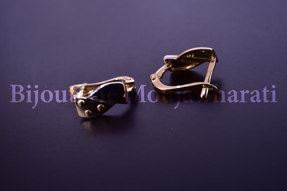 Boucles d'Oreilles Or jaune 18 carats