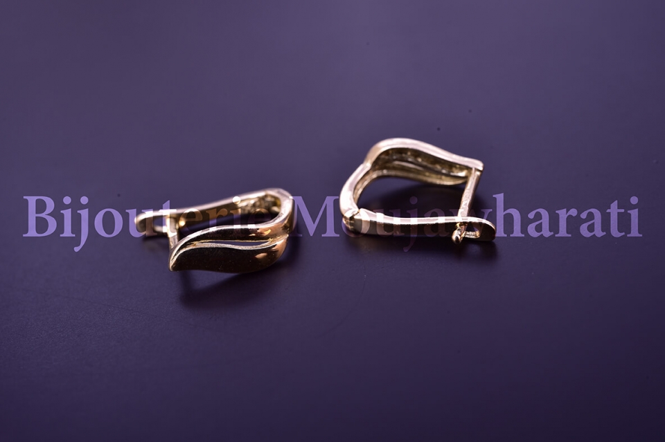 Boucles d'Oreilles Or jaune 18 carats