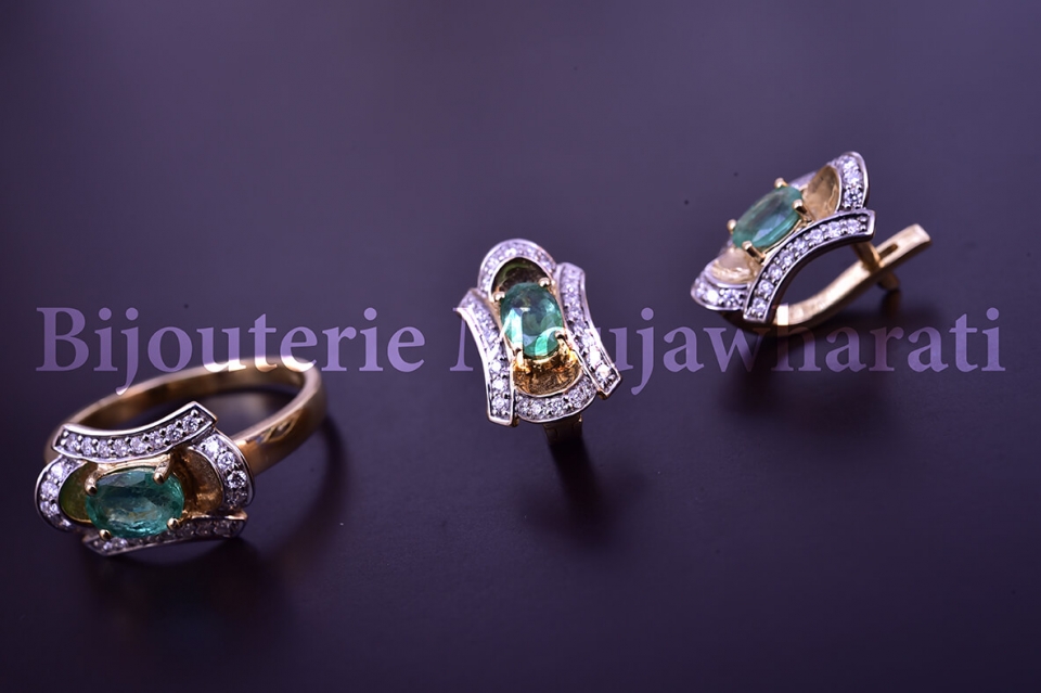 Boucles d'Oreilles Or jaune 18 carats