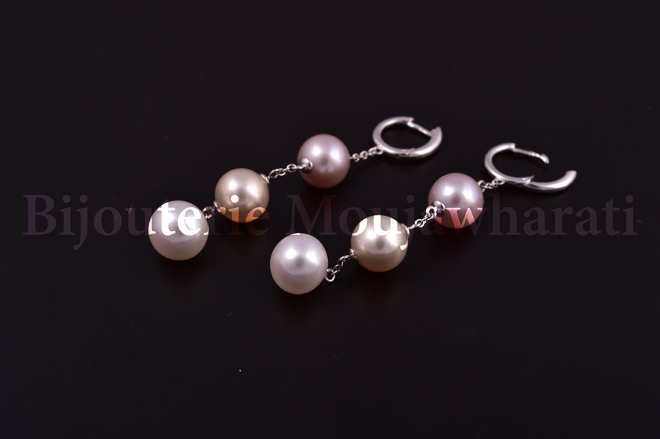 Boucles d'Oreilles Or jaune 18 carats