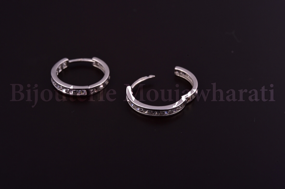 Boucles d'Oreilles Or jaune 18 carats