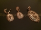Ensemble Or jaune 18 carats
