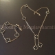 Ensemble Or jaune 18 carats