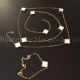 Ensemble Or jaune 18 carats