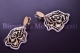 Boucles d'Oreilles Or jaune 18 carats