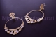 Boucles d'Oreilles Or jaune 18 carats